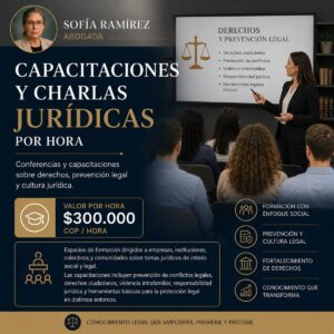 Capacitaciones y Charlas Jurídicas por Hora