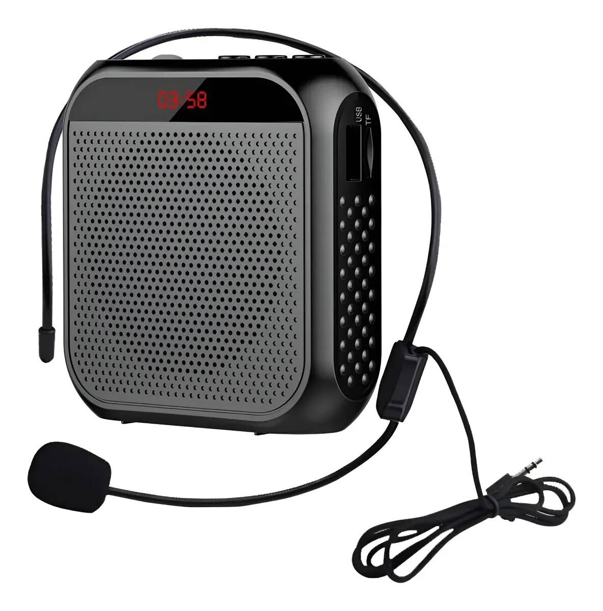 Amplificador De Voz Portátil Recargable Para Profesores Usb