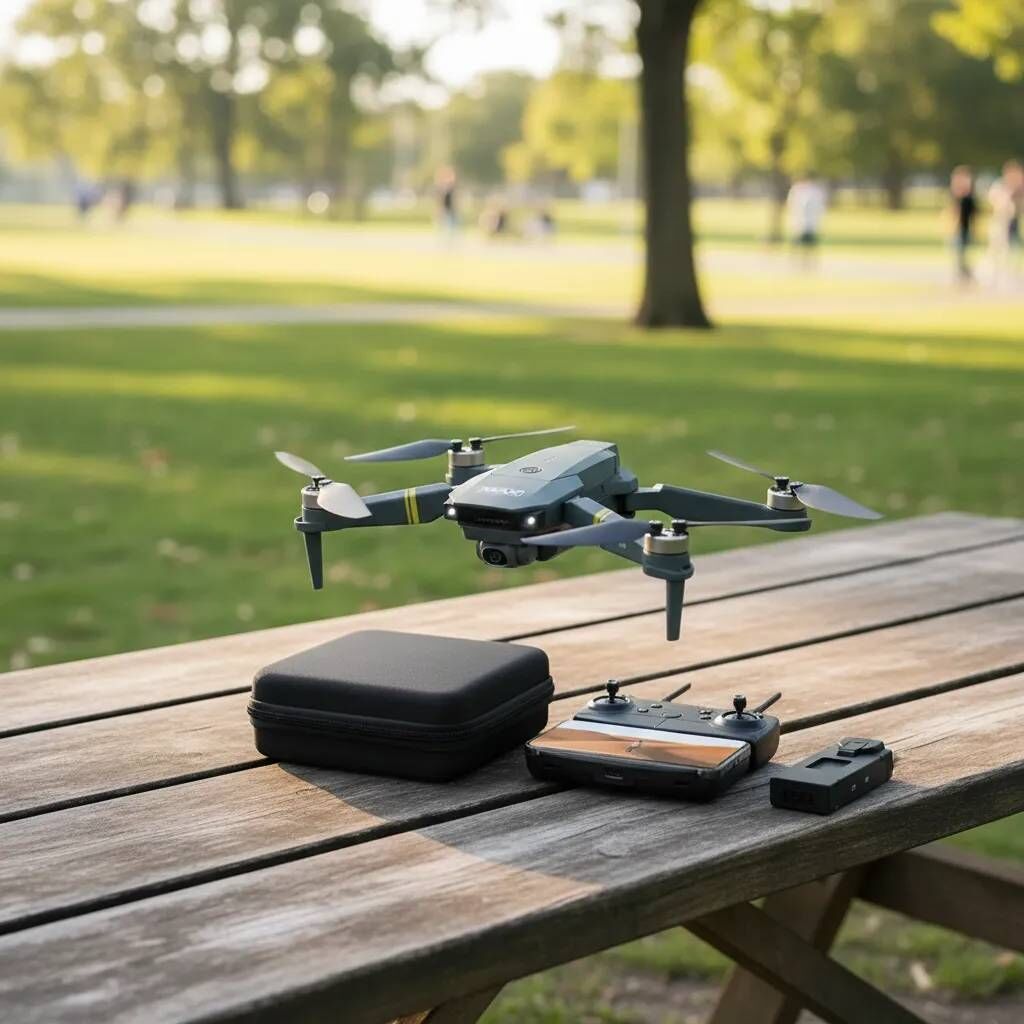 Drone 998max Motor Brusless Doble Camara 2 Baterias Estuche