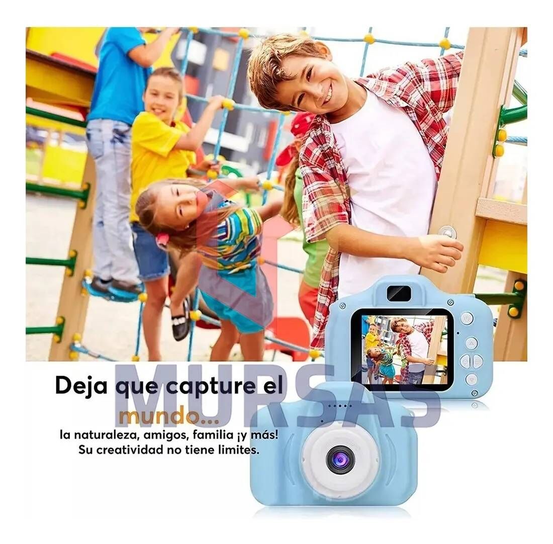 Cámara Digital Fullhd Para Niños Fotos Videos Regalo Juguete