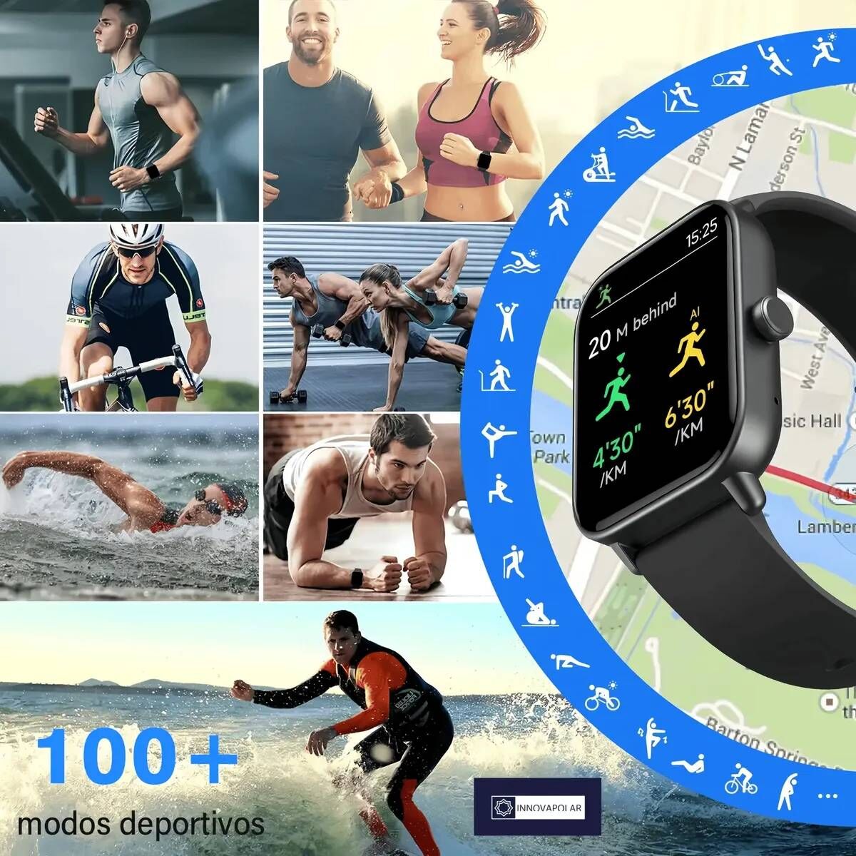 Smartwatch Inteligente Alexa Integrada Deportivo - Image 5