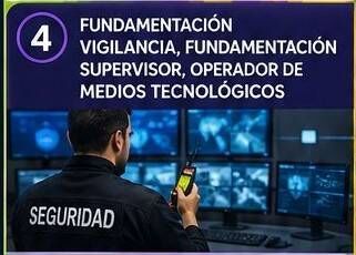 Fundamentación Vigilancia, Fundamentación Supervisor, Operador de Medios Tecnológicos