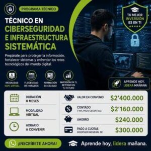 Técnico en Ciberseguridad e Infraestructura Sistemática